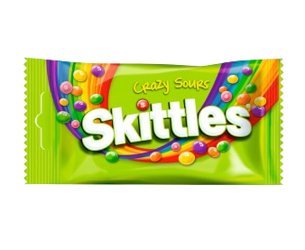Skittles Kaubonbons Crazy Sours 38g