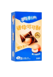 Oreo Mini Cocoa Crisp Peach 40g