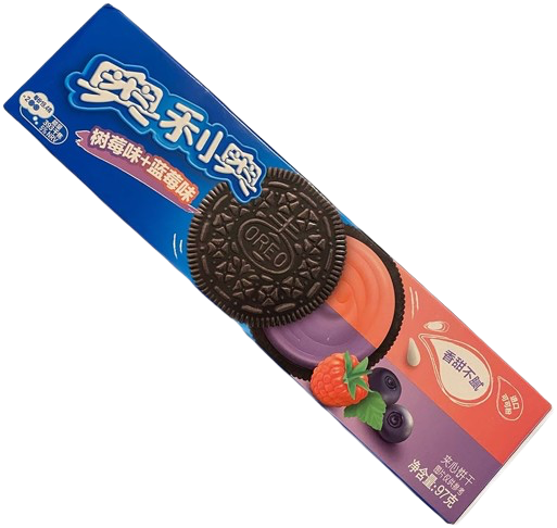 Oreo Sandwich Biscuit Blueberry Rasperry 97g