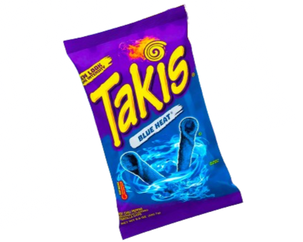 Takis Blue Heat 92,3g MHD: 02.10.2024