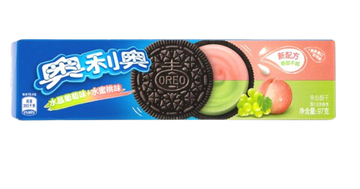 Oreo Sandwich Biscuit Grape Peach 97g