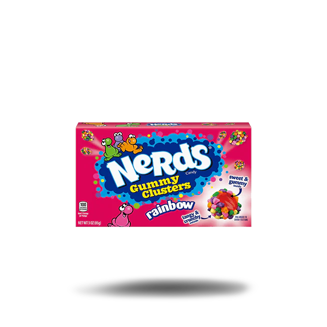 Nerds Gummy Clusters Rainbow 85g